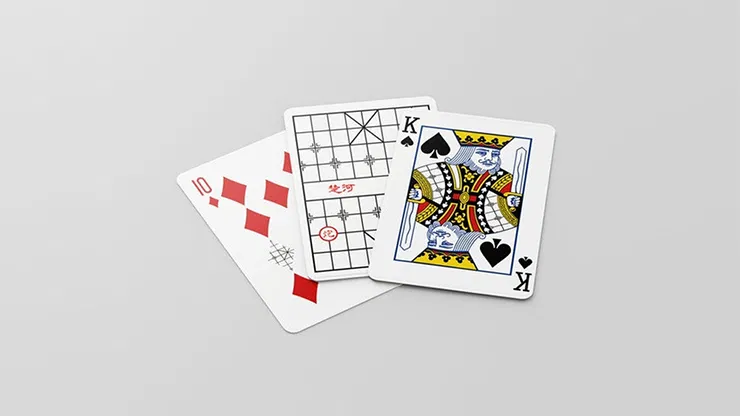 Chinese Chessboard Playing Cards - image 3