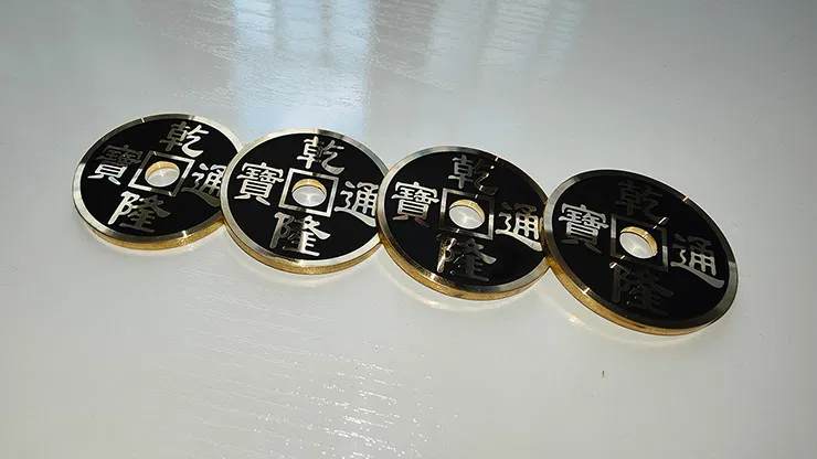 Premium Chinese Coins (Multiple Colors) - image 1