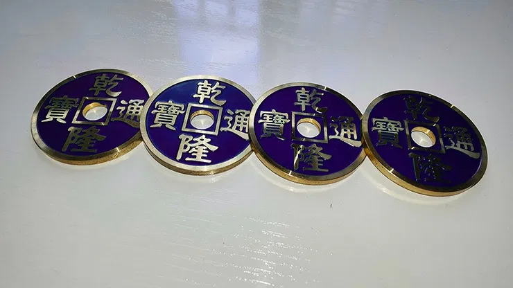 Premium Chinese Coins (Multiple Colors) - image 3