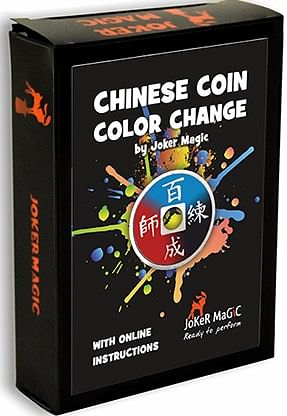 Chinese Coin Color Change Magic Trick/ Coin & Money Magic 