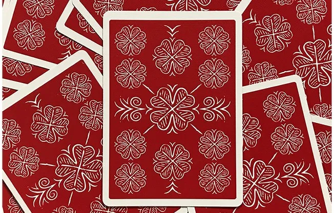 Choice Cloverback  Playing Cards (Red) - image 2