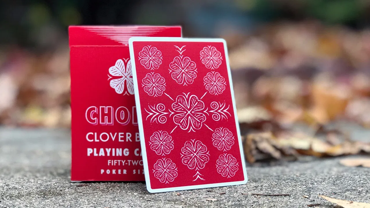 Choice Cloverback  Playing Cards (Red) - image 5