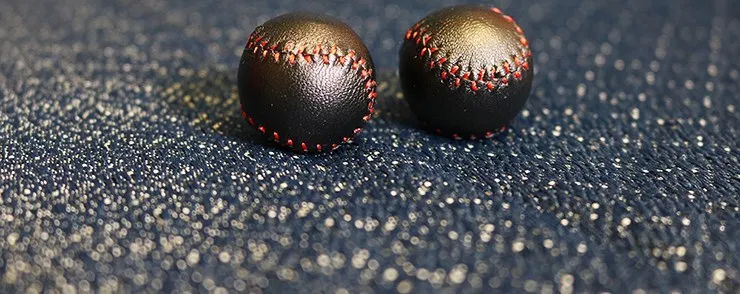 Chop Cup Balls Black Leather - image 2