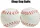 Chop Cup Balls - White Leather (Regular)