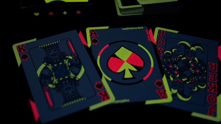 Covered Circle Glow Playing Cards - thumbnail 3