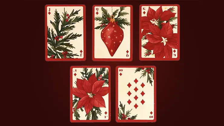 Christmas Botanicals Playing Cards - image 4