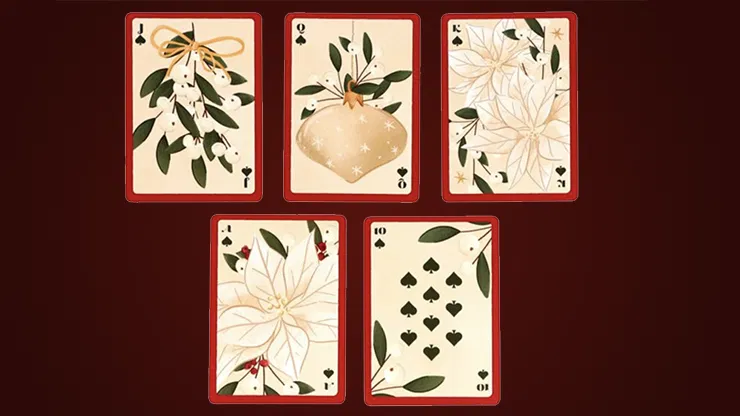 Christmas Botanicals Playing Cards - image 5
