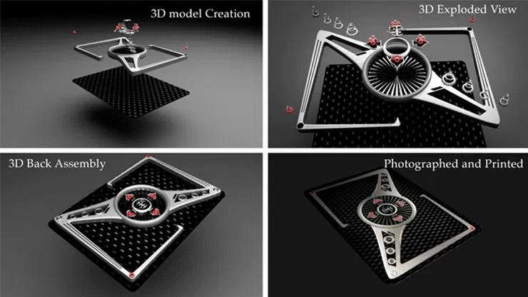 Chrome Kings Carbon Playing Cards - image 5
