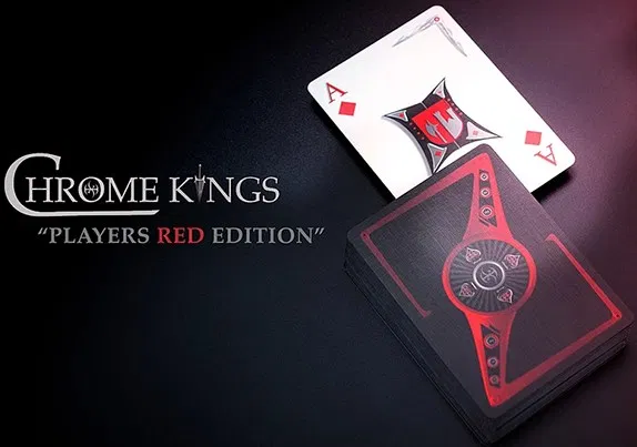 Chrome Kings Playing Cards (Players Red Edition) - image 2