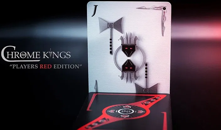 Chrome Kings Playing Cards (Players Red Edition) - image 3