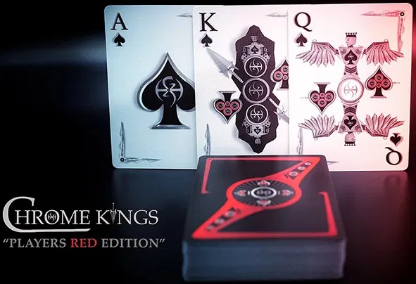 Chrome Kings Playing Cards (Players Red Edition) - image 4