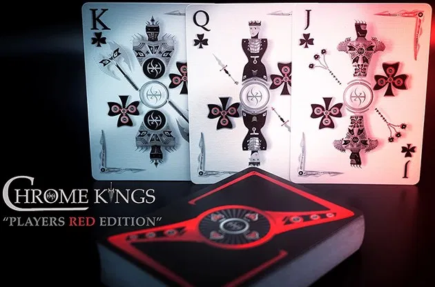Chrome Kings Playing Cards (Players Red Edition) - image 5