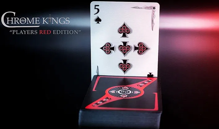 Chrome Kings Playing Cards (Players Red Edition) - image 6