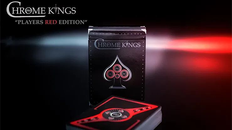 Chrome Kings Playing Cards (Players Red Edition) - image 1