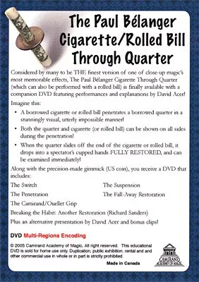 Cigarette Through Quarter - image 2