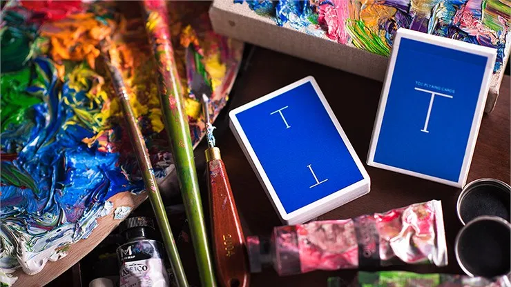 Classic T  Playing Cards (Blue) - image 3