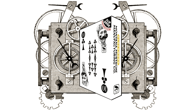 Clockwork: Montana Mustache Manufacturing Co. Playing Cards - thumbnail 5