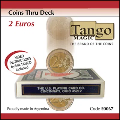 Coins thru Deck - 2 Euros