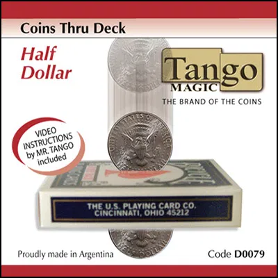 Coins thru Deck - Half Dollar
