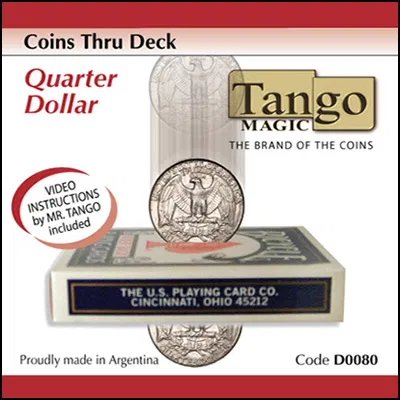 Coins thru Deck - Quarter