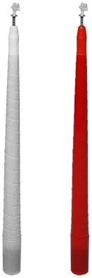 Color Changing and Vanishing Candles (White to Red) - image 1
