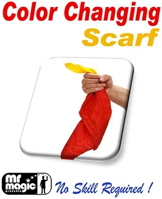Color Changing Silk Scarf