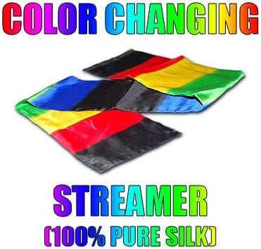 Color Changing Streamer (100% Silk)