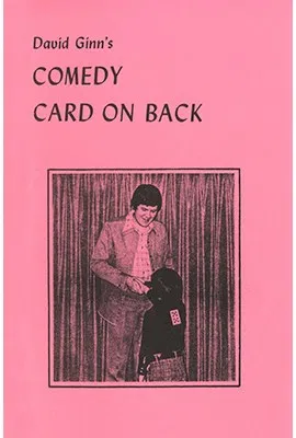 Comedy Card On Back