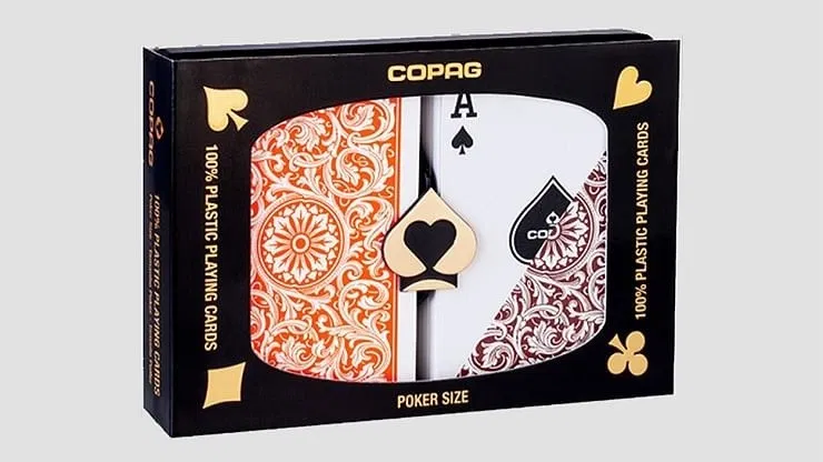 Copag 1546 Plastic Playing Cards (Poker Size | Double-Deck Set) - image 3