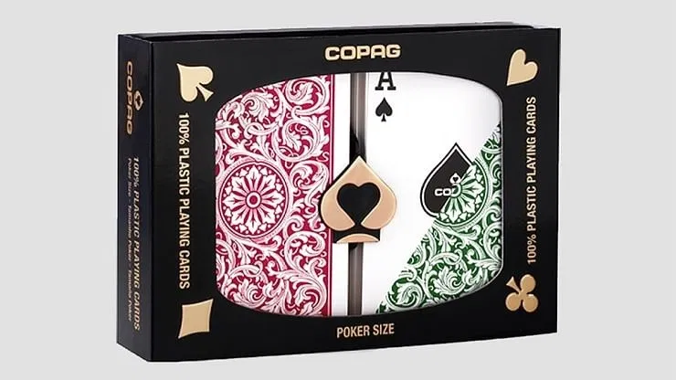 Copag 1546 Plastic Playing Cards (Poker Size | Double-Deck Set) - image 5