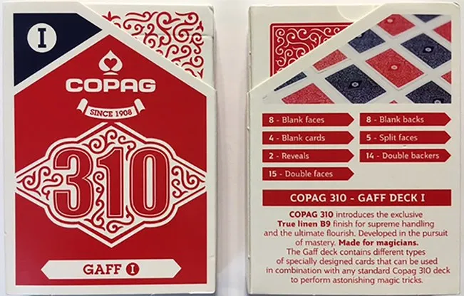 Copag 310 Gaff Playing Cards