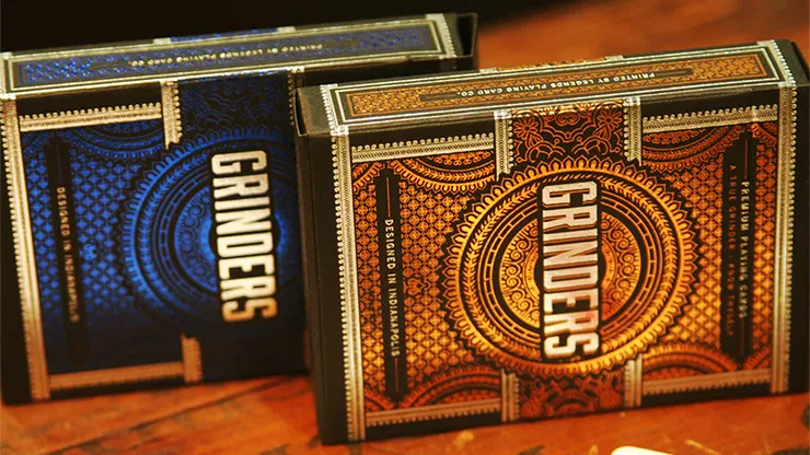 Grinders Copper Playing Cards - image 1