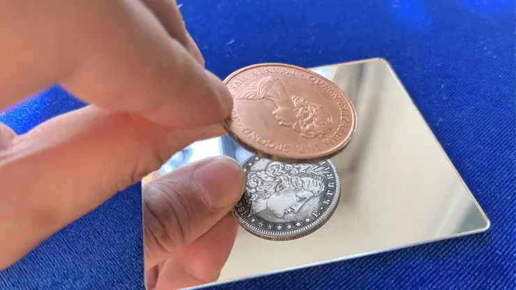 Replica Copper Morgan Double Face Coin - image 2