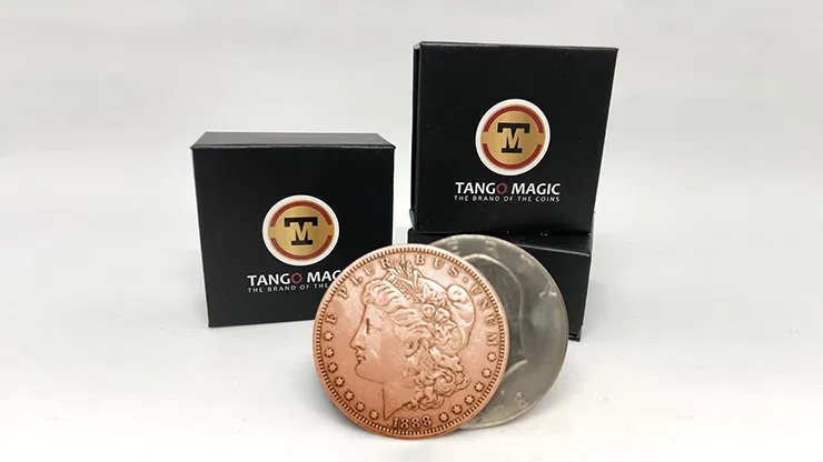 Scotch and Soda - Copper Morgan/Eisenhower Dollar