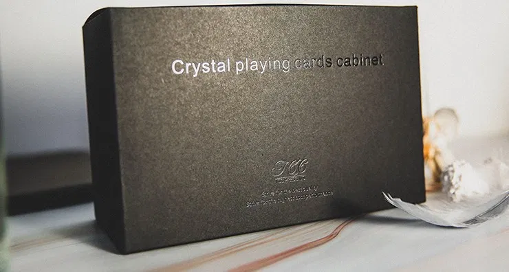 Crystal 15-Deck Playing Cards Display Cabinet - image 1