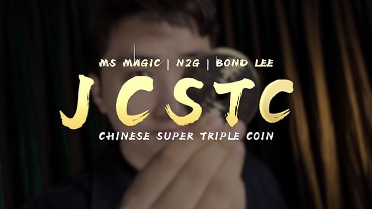 Jumbo Chinese Coin Super Triple Coin - magic