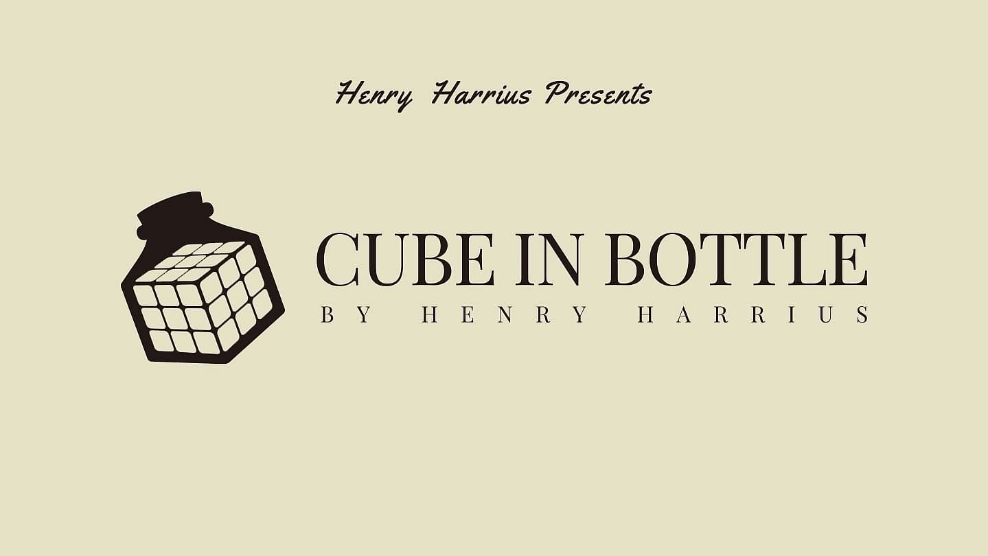 Cube in Bottle by Henry Harrius