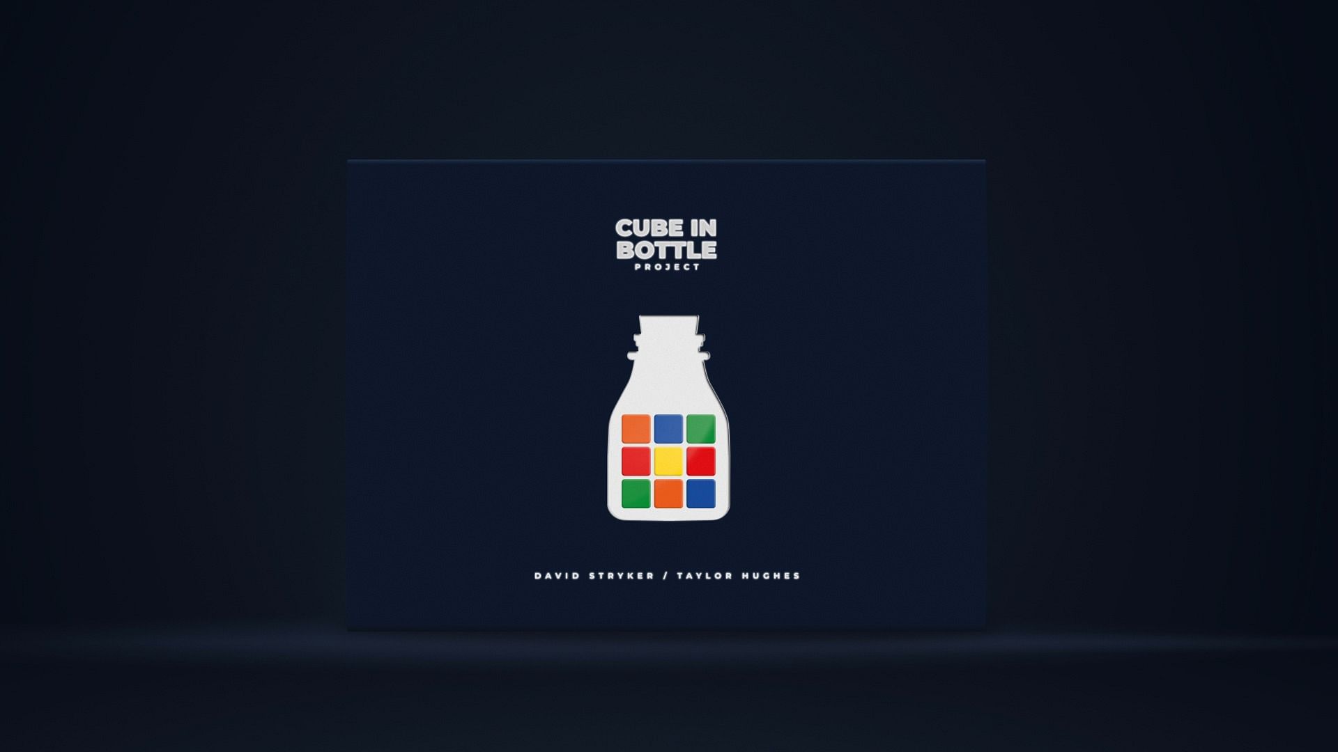 Cube in Bottle Project