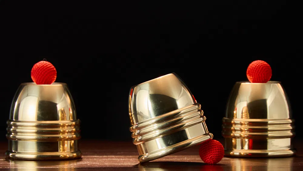 The Raphael Cups and Balls Set (Brass) - image 2