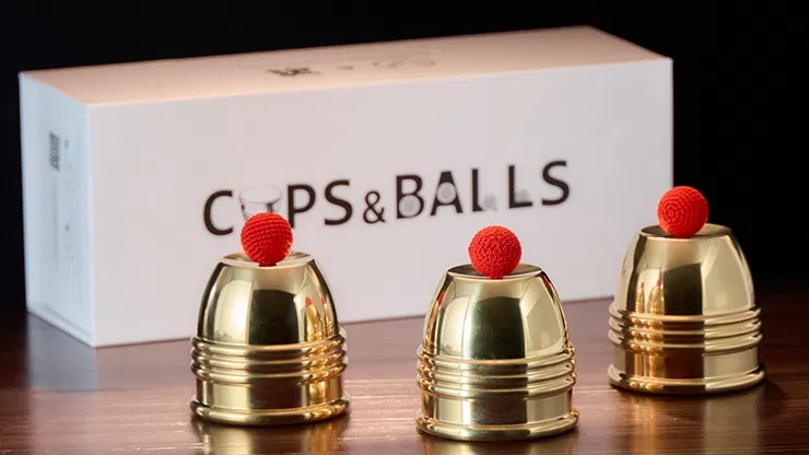 The Raphael Cups and Balls Set (Brass) - image 1