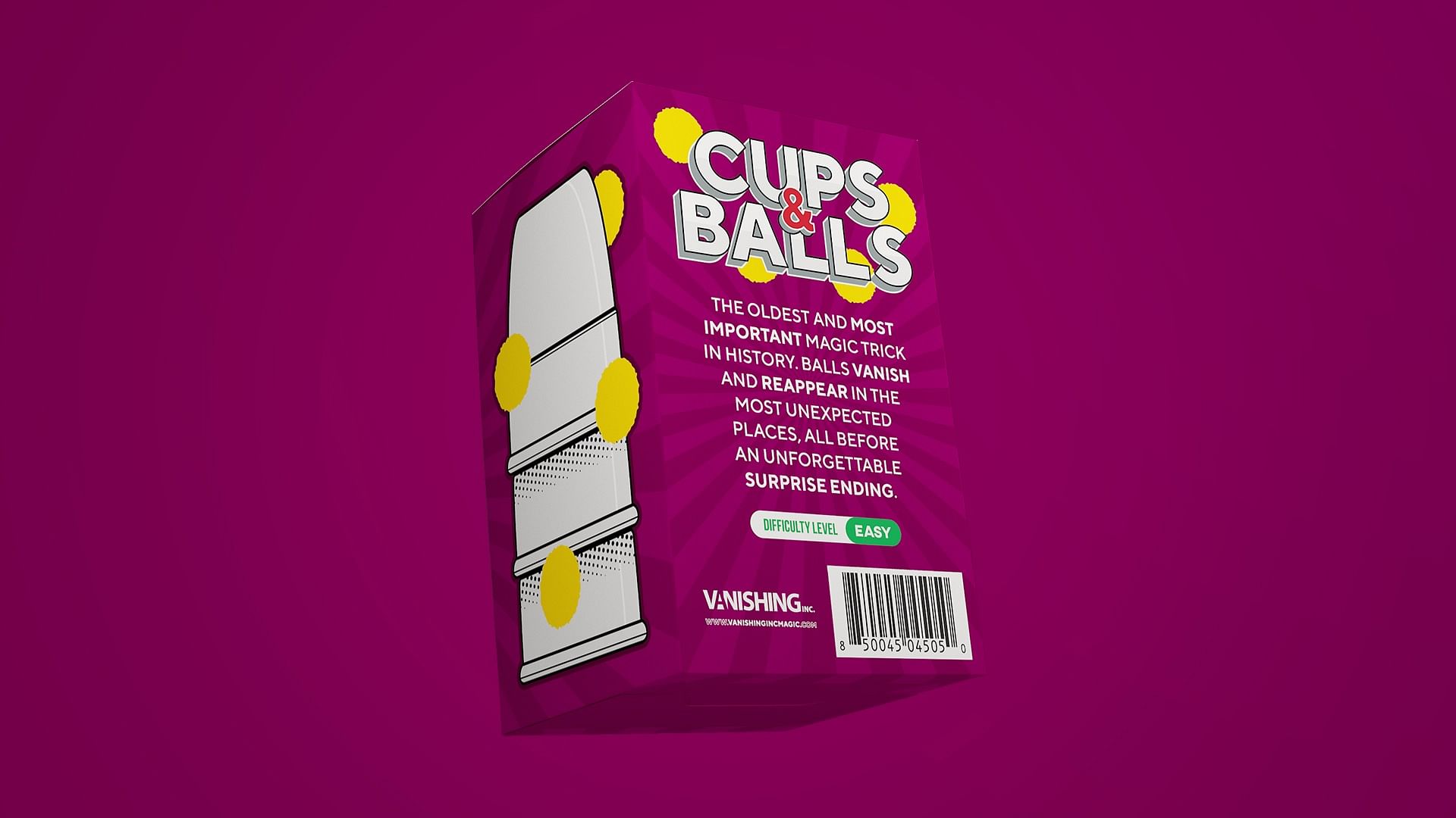 Easy Cups and Balls