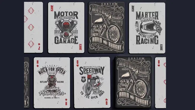 Custom Motorcycles Playing Cards - image 2