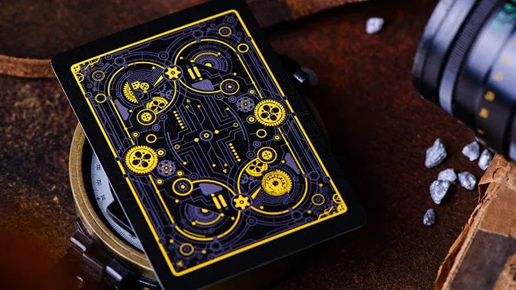 Cyberpunk Gold Playing Cards  - image 3