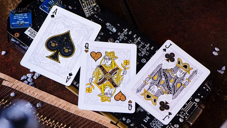 Cyberpunk Gold Playing Cards  - image 4