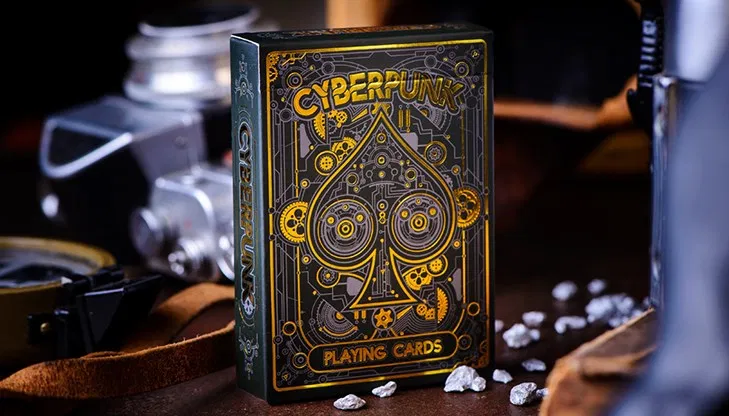 Cyberpunk Gold Playing Cards  - image 1