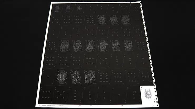 Darkfall Playing Card Uncut Sheet - image 1