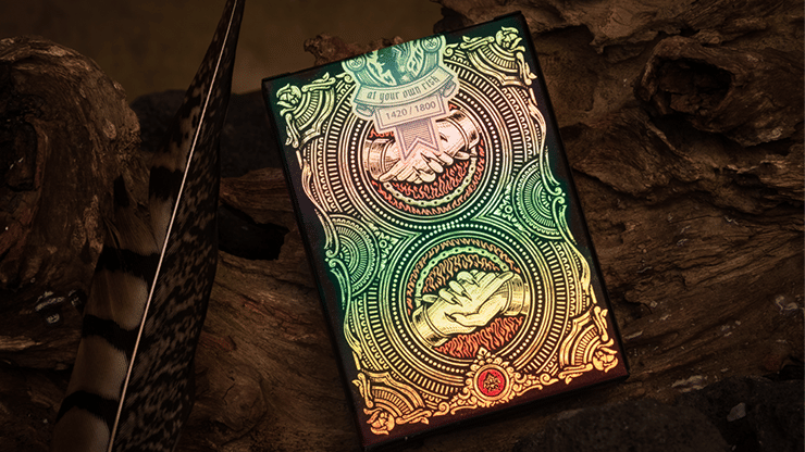 Deal with the Devil UV Foiled Edition Playing Cards - thumbnail 2