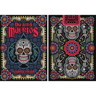 Dia de los Muertos Black Playing Card (2nd Edition)