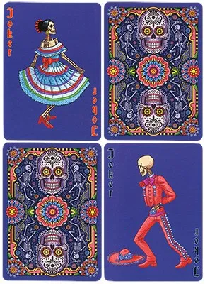 Dia de los Muertos Painted Playing Card (2nd Edition) - image 2