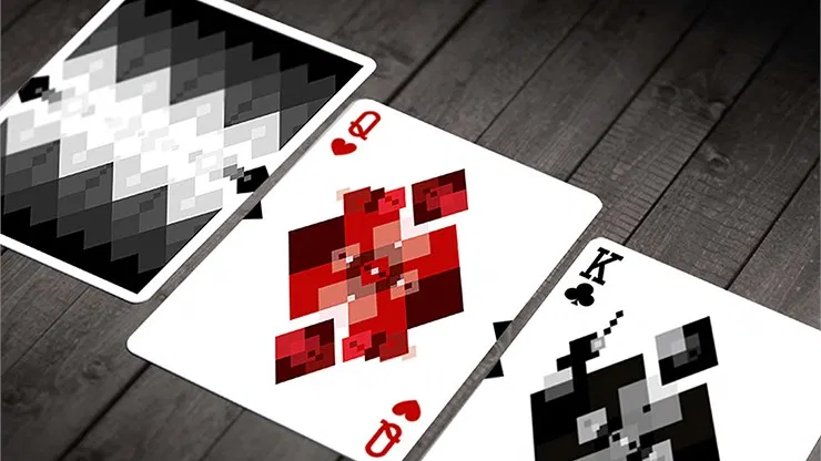 Diamon Playing Cards N° 10 Black and White - image 3